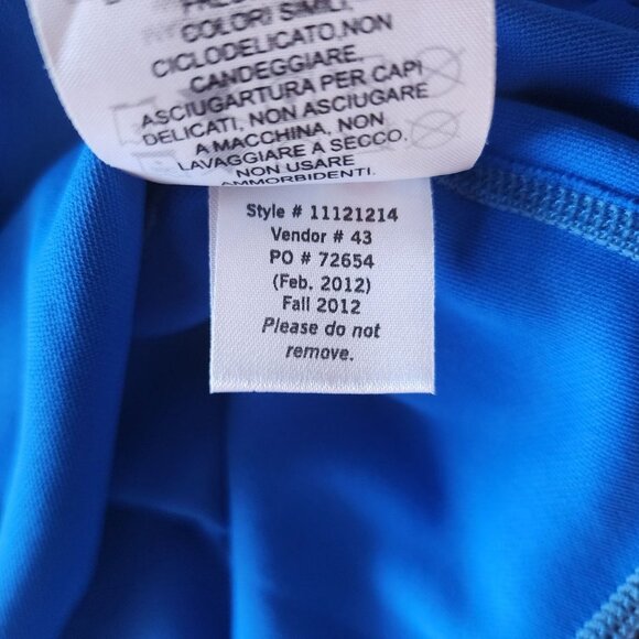 Pearl Izumi Select Series 3/4 Zip Blue Long Sleeve Cycling Jersey Mens XL - Picture 11 of 12